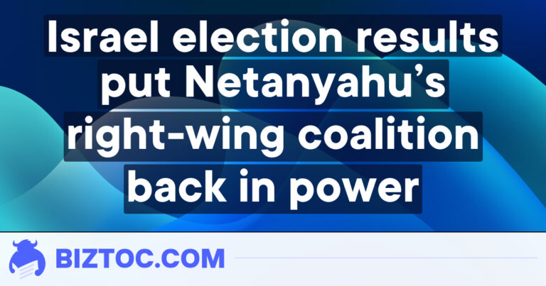 Israel election results put Netanyahu’s right-wing coalition back in power