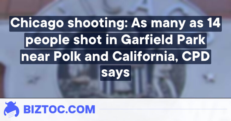 Chicago shooting: As many as 14 people shot in Garfield Park near Polk and California, CPD says