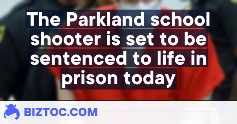 The Parkland school shooter is set to be sentenced to life in prison today