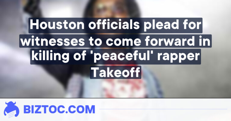 Houston officials plead for witnesses to come forward in killing of ‘peaceful’ rapper Takeoff