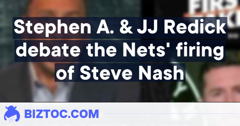 Stephen A. & JJ Redick debate the Nets’ firing of Steve Nash