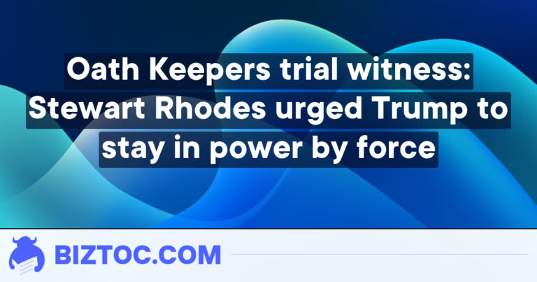 Oath Keepers trial witness: Stewart Rhodes urged Trump to stay in power by force