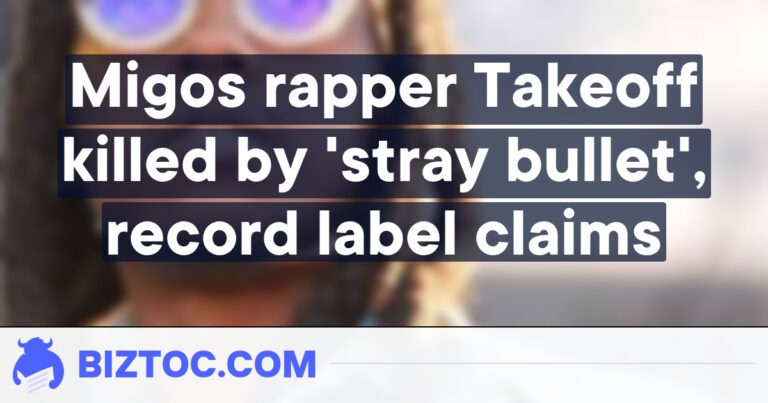 Migos rapper Takeoff killed by ‘stray bullet’, record label claims