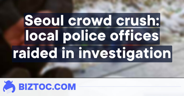 Seoul crowd crush: local police offices raided in investigation